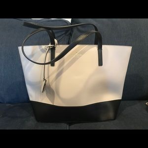 Kate Spade Gray and Black Tote Purse